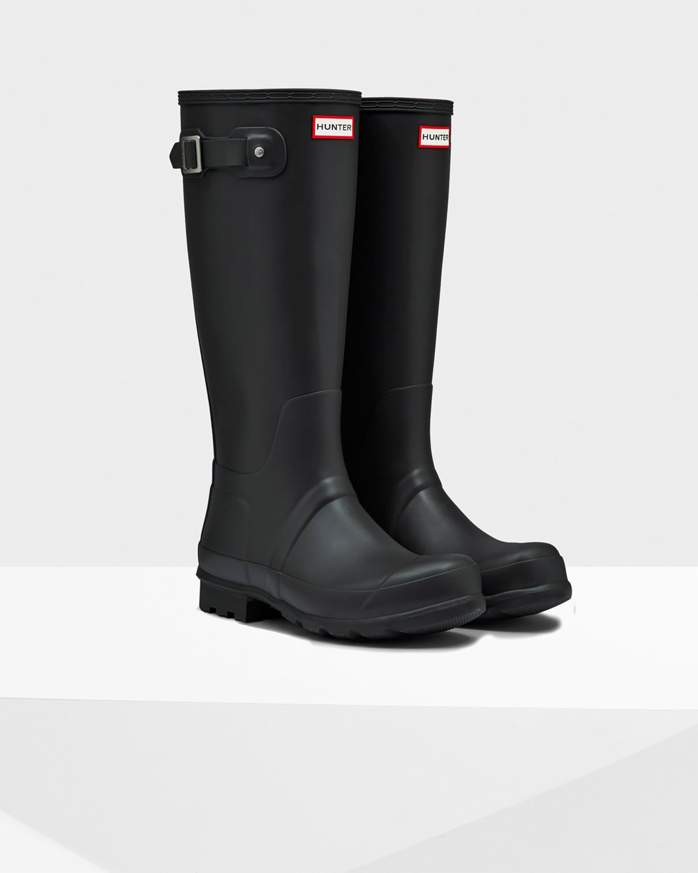 Mens Hunter Original - Tall Rain Boots Black - 4062-LMJFN